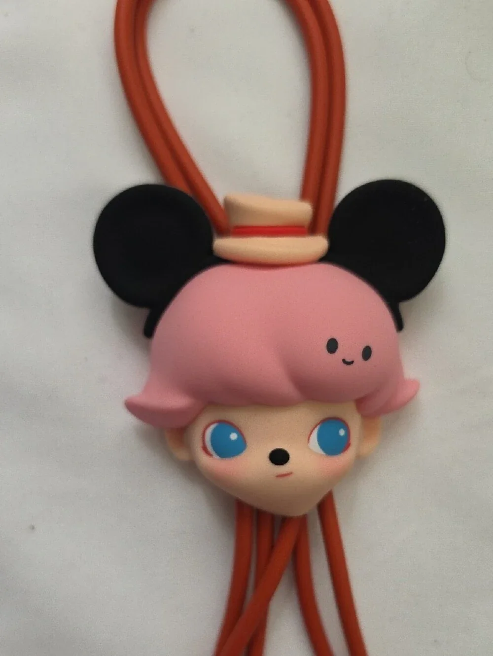 NWT Pop Mart X Disney Dimoo World 2 In 1 Cell Phone Cable Mickey Mouse TV Show